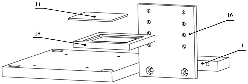 A test device and method for measuring the self-cleaning performance of a bionic adhesion function surface