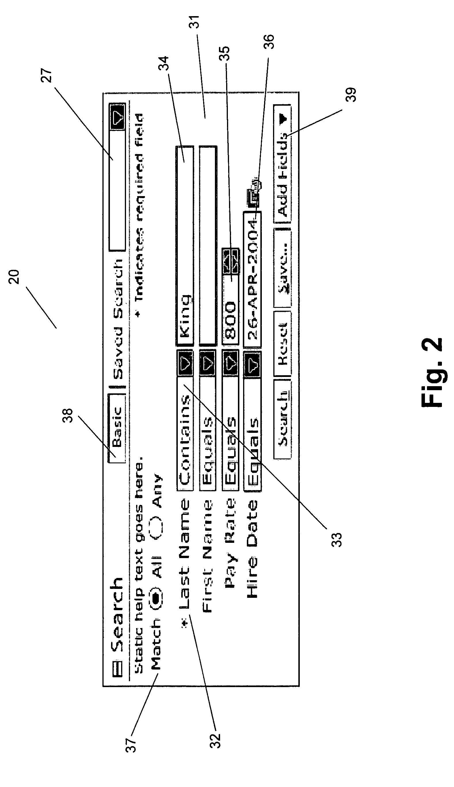 Model-driven database query