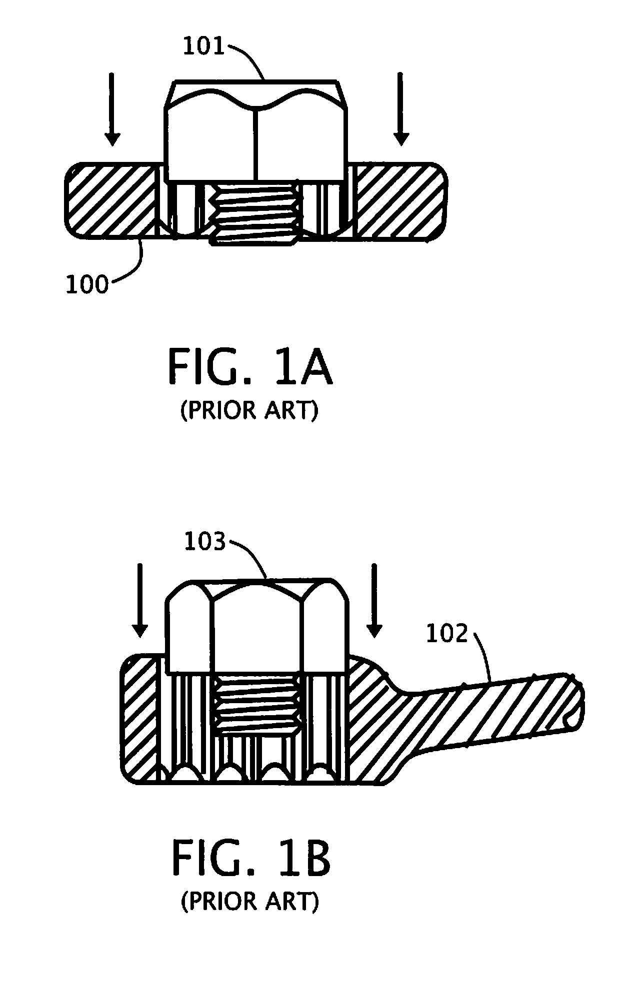 Single piece rotary wrenching tool