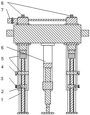 Mechanical-electrical-liquid integration control method for multi-actuator system