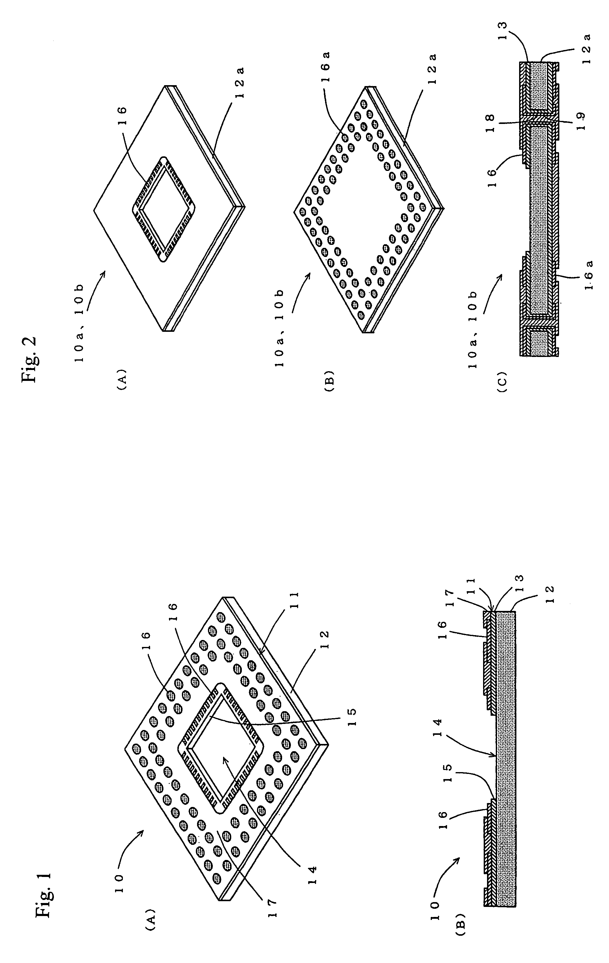 Plastic packaging with high heat dissipation and method for the same