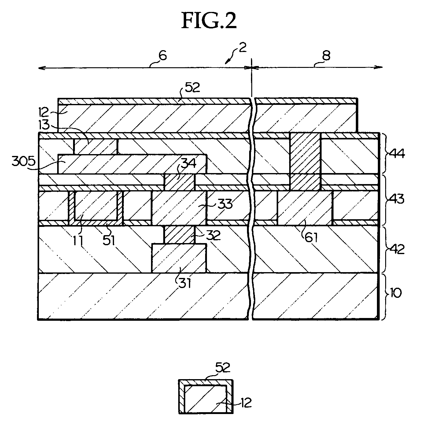 Magnetic memory apparatus and method of manufacturing magnetic memory apparatus