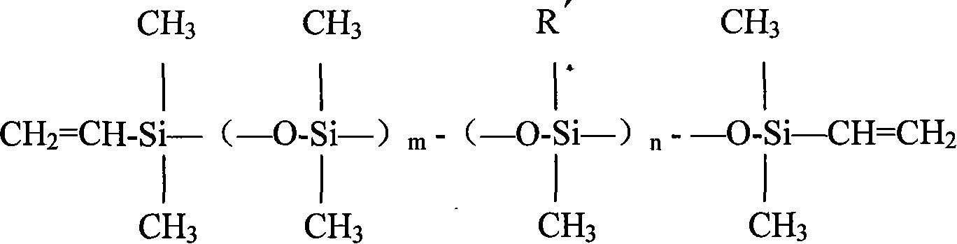 Organic silicon resin composite