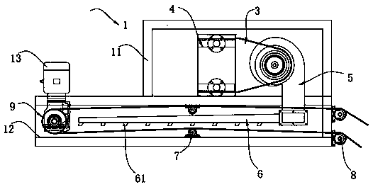 Independent plate coating drying box device