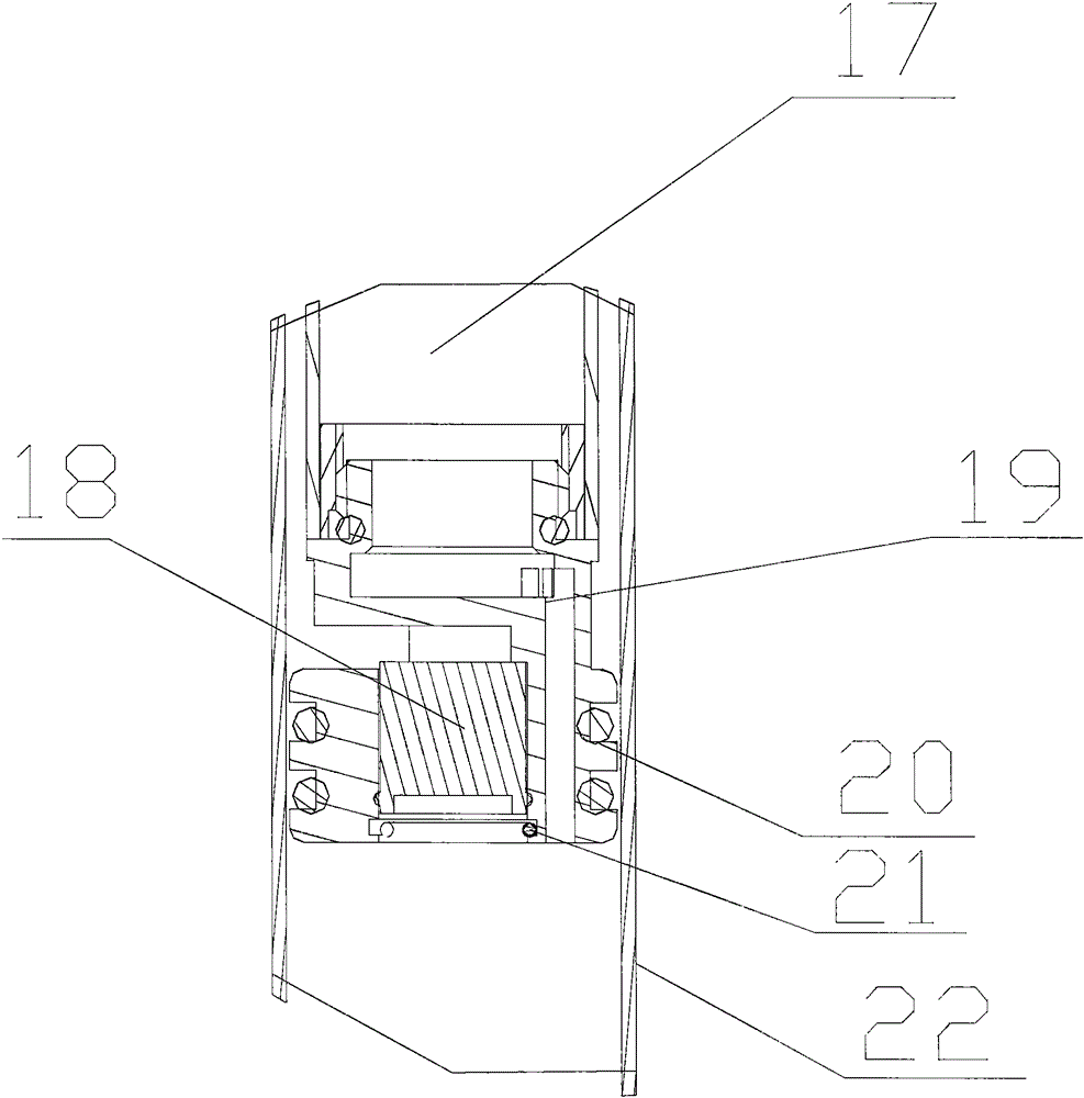 Shower lifting pipe with hydraulic self-locking function