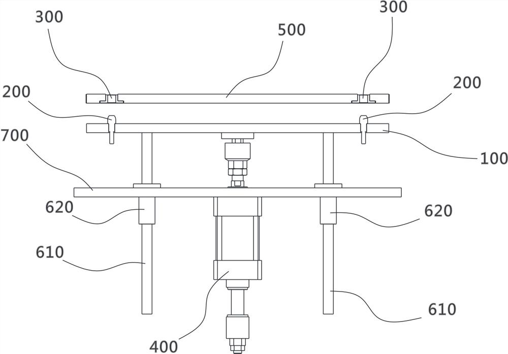 Positioning device and multiple-speed chain conveying line