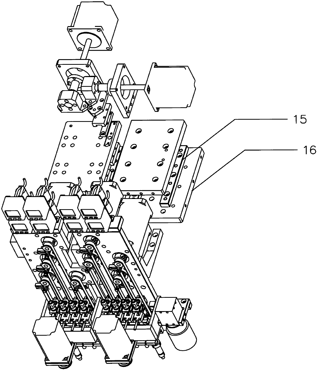 Circuit board positioning device and mounting method of LED placement machine