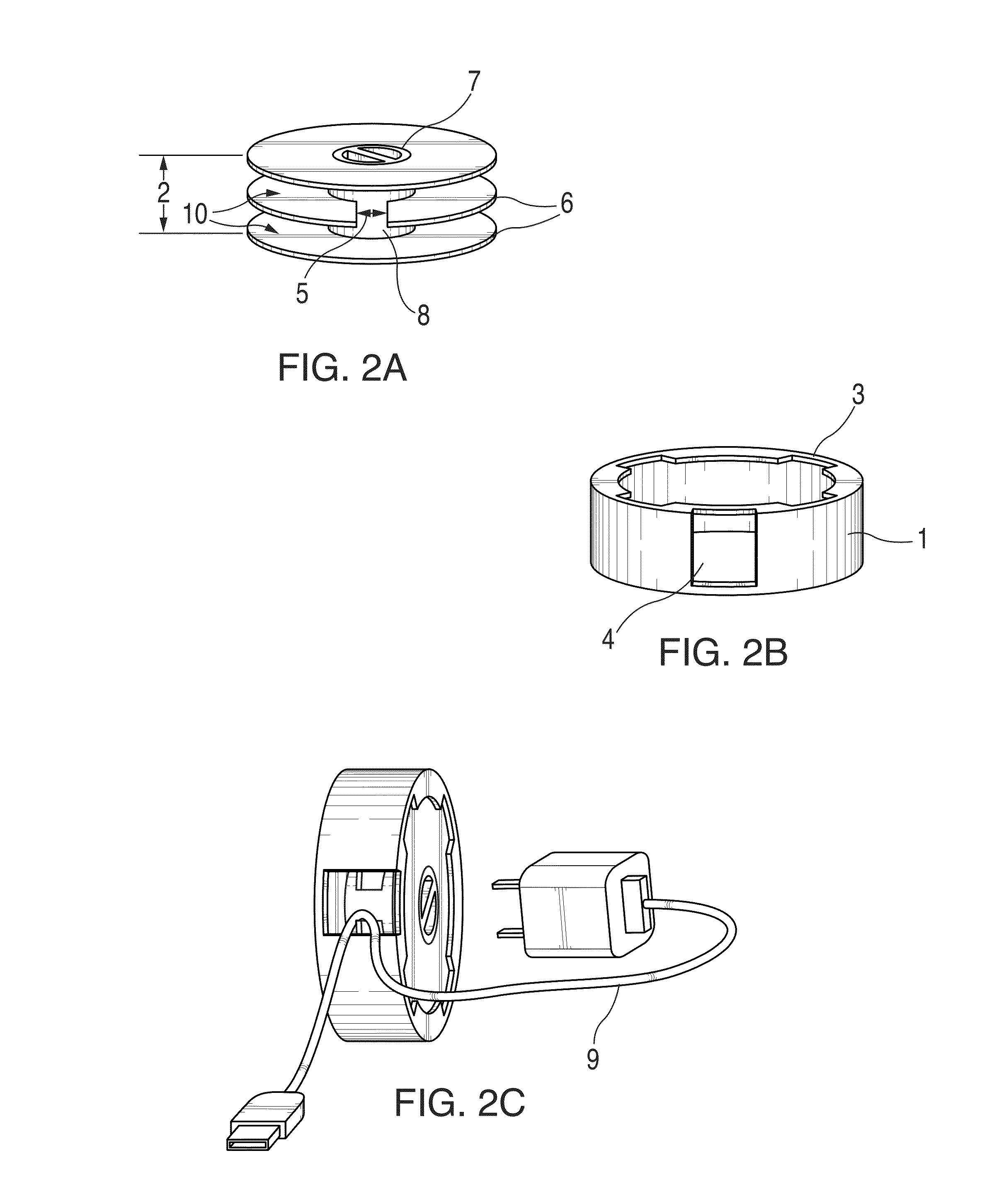 Cord organizer for portable electronic devices