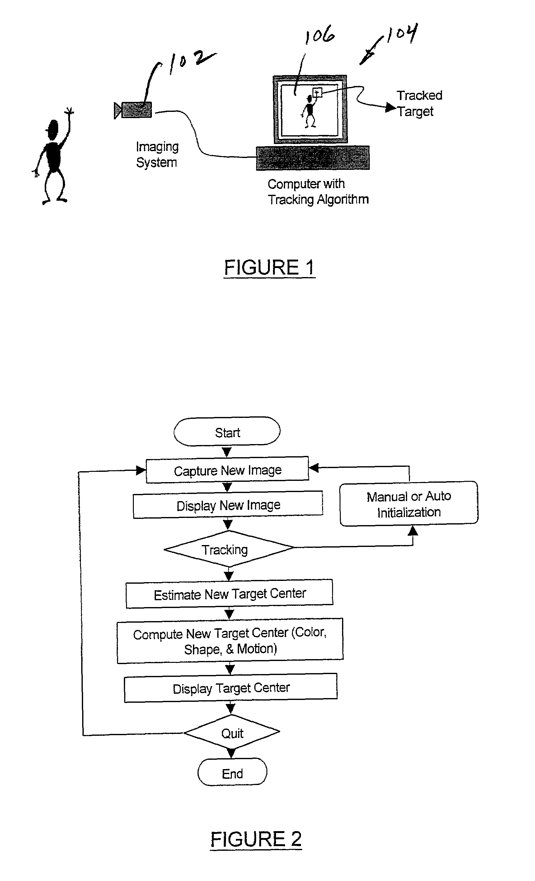 Real-time head tracking system for computer games and other applications