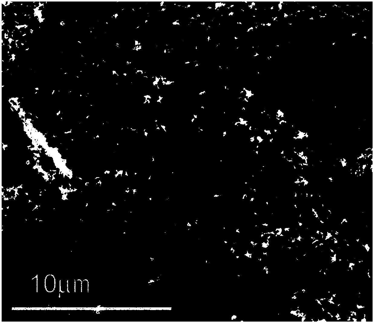 Composite electrode material and preparation method thereof