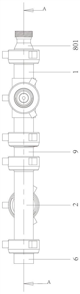 High-pressure foam generating device suitable for underground operation under different working conditions and preparation method thereof