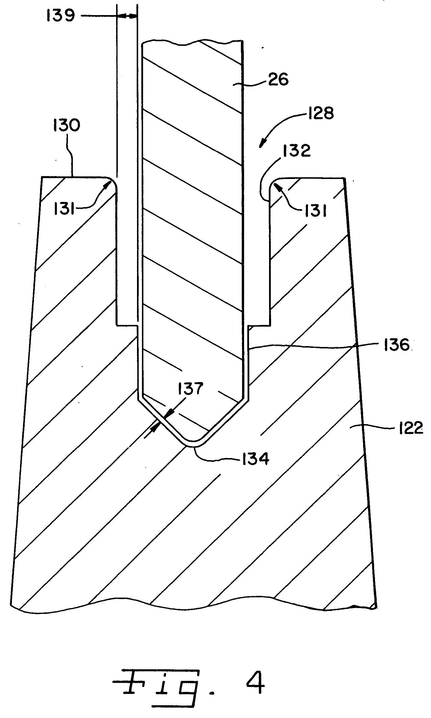 Mold flash trap, process using and parts made thereby