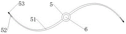 Domestic sewage treatment device