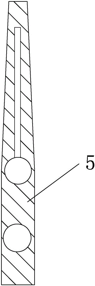 High-power LED lamp cooling device