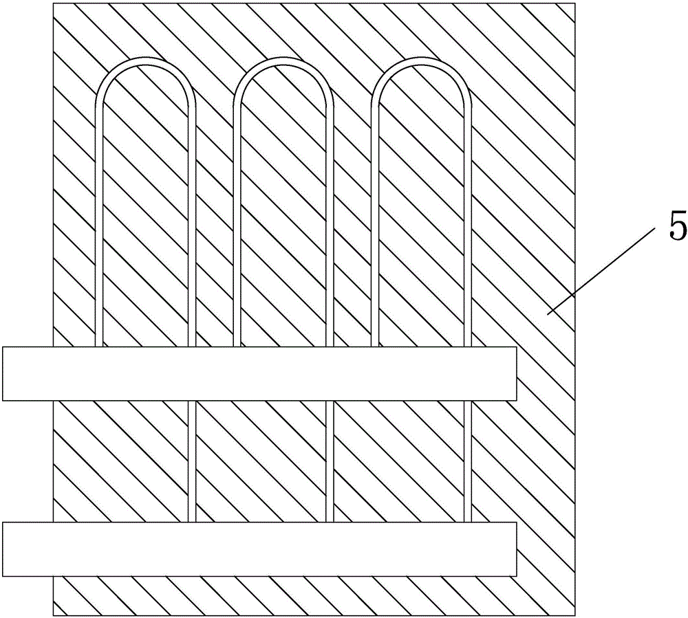 High-power LED lamp cooling device