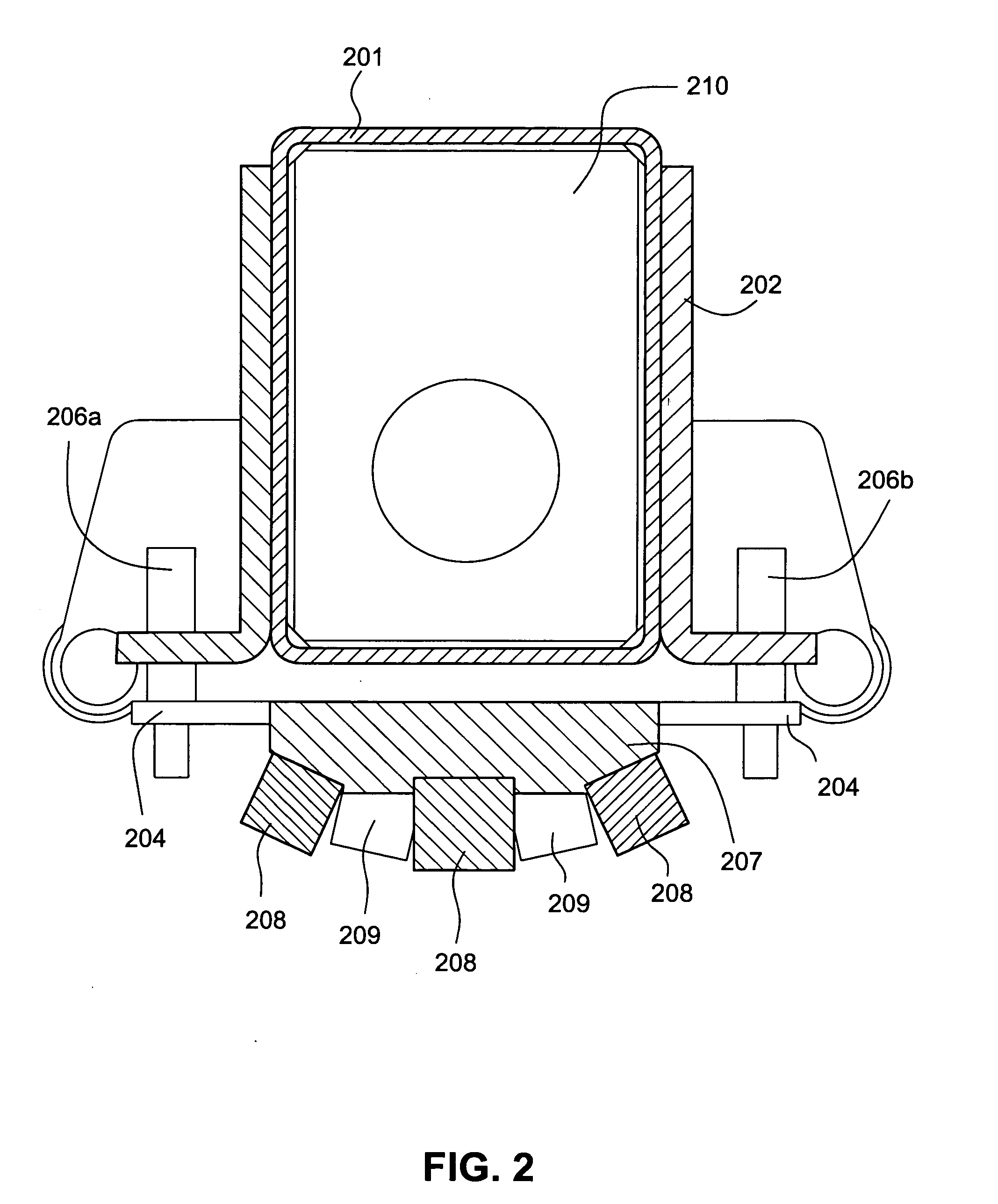 Segmented/modular magnet bars for sputtering target