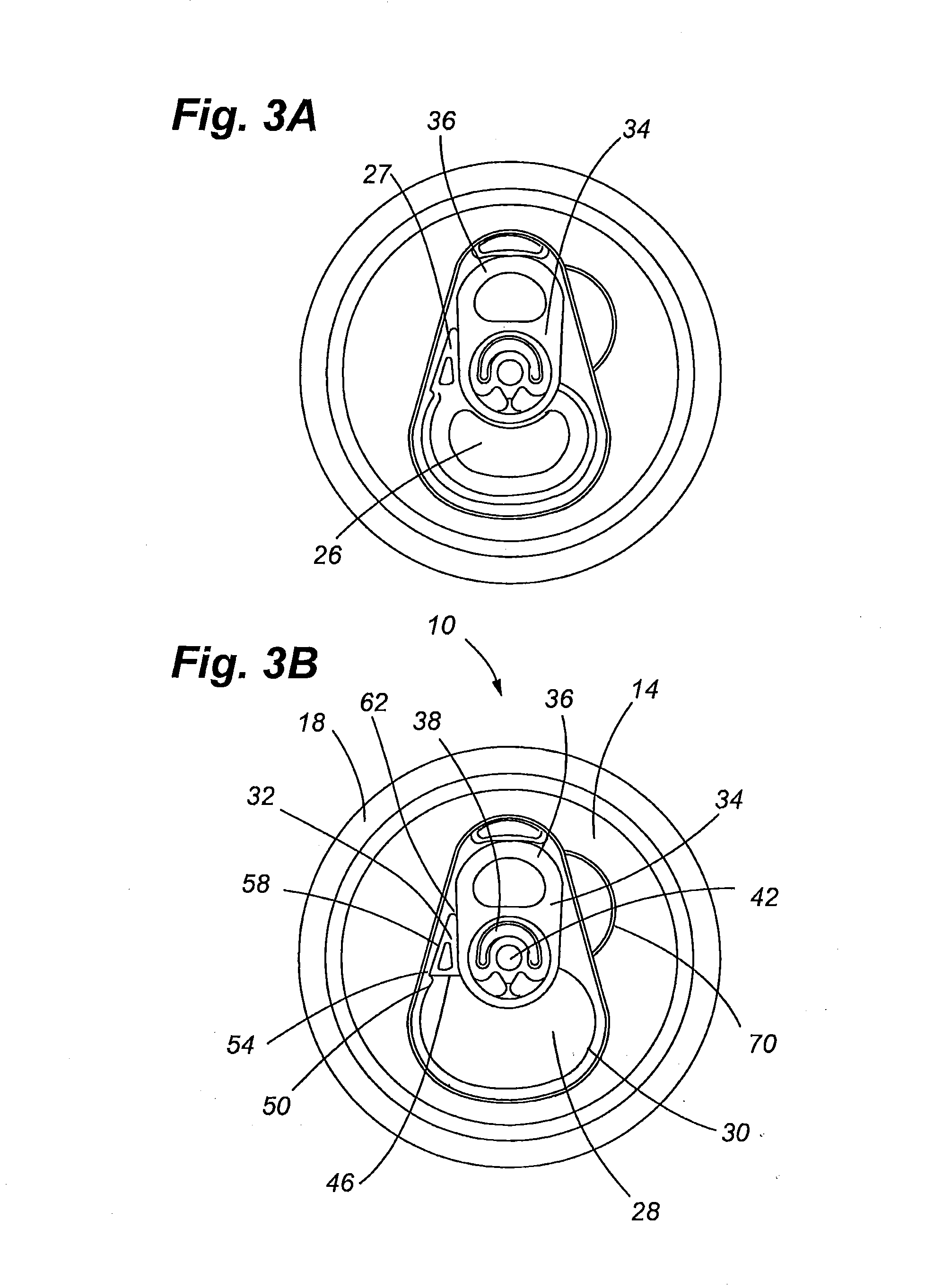 Container End Closure With Optional Secondary Vent Opening