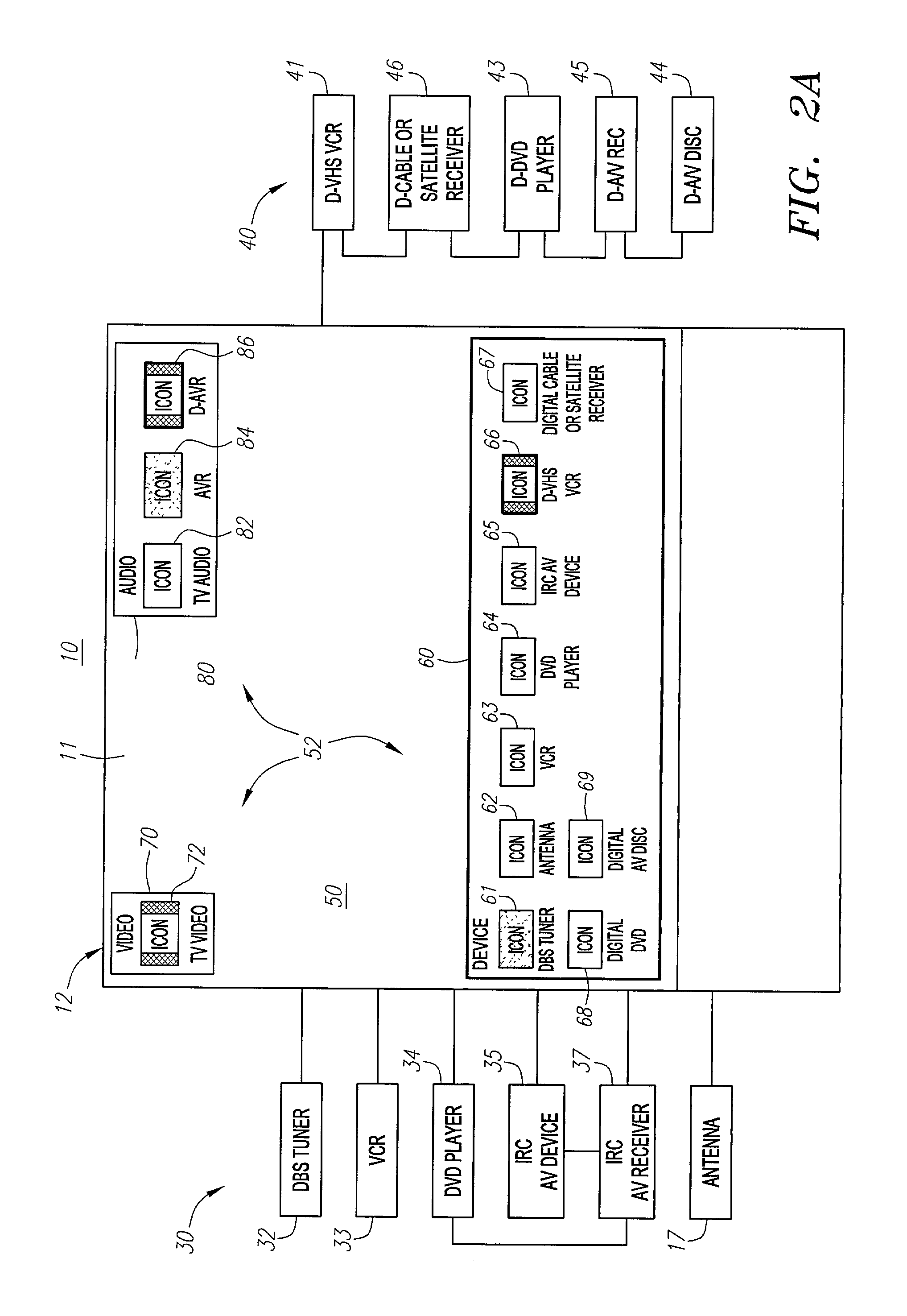 Control system and user interface for network of input devices