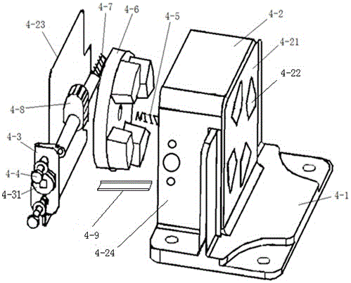 Jaw-type locking mechanism of electric vehicle battery box