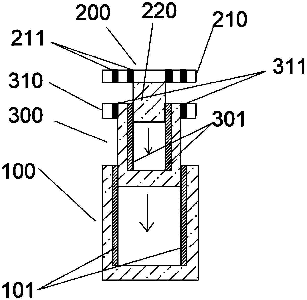 Organ chip with multi-layer combined structure and using method thereof