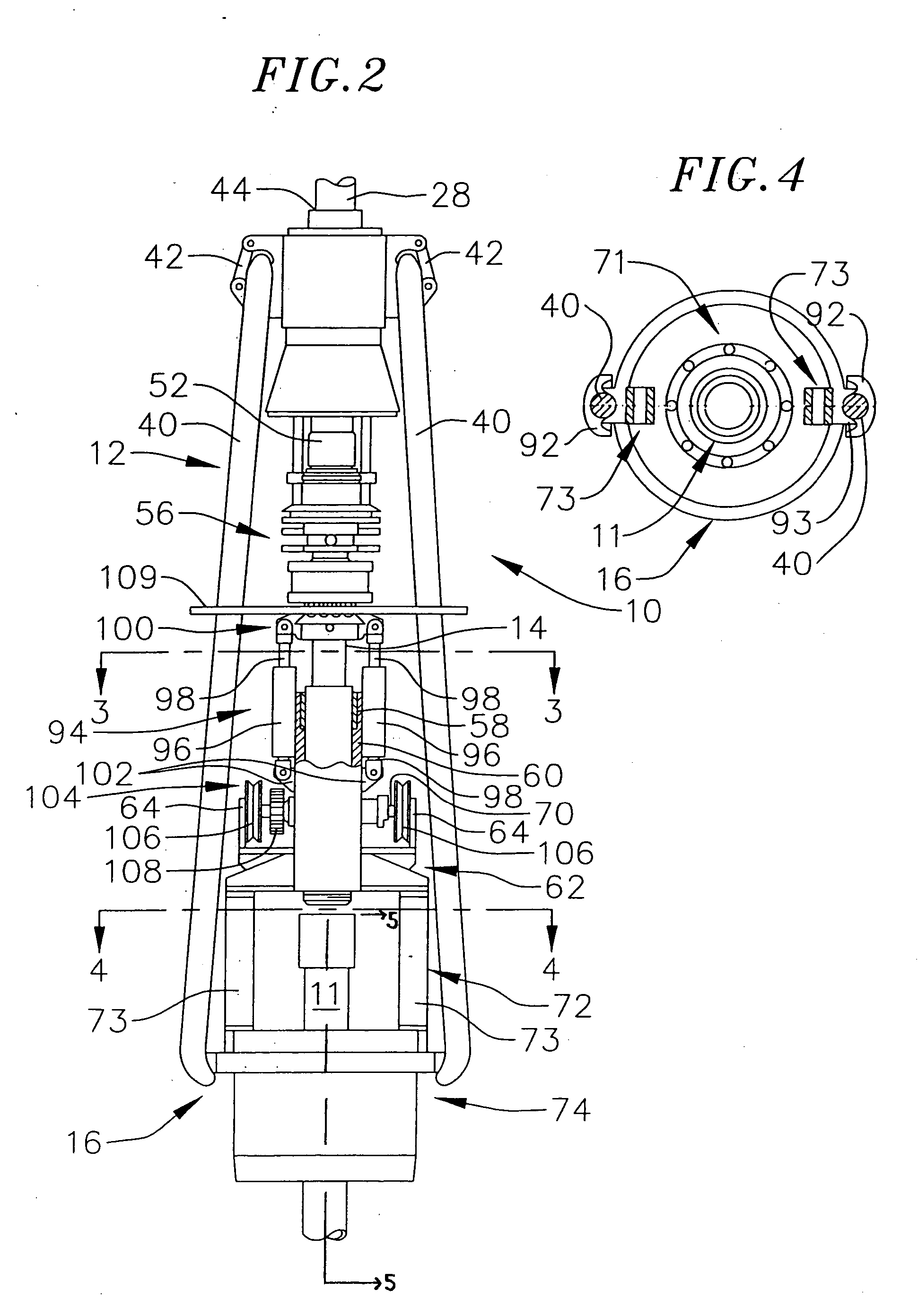 Pipe running tool having internal gripper