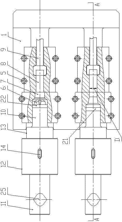 Novel technology for forging spline shaft of transmission shaft