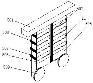 An electroplating device for circuit board production