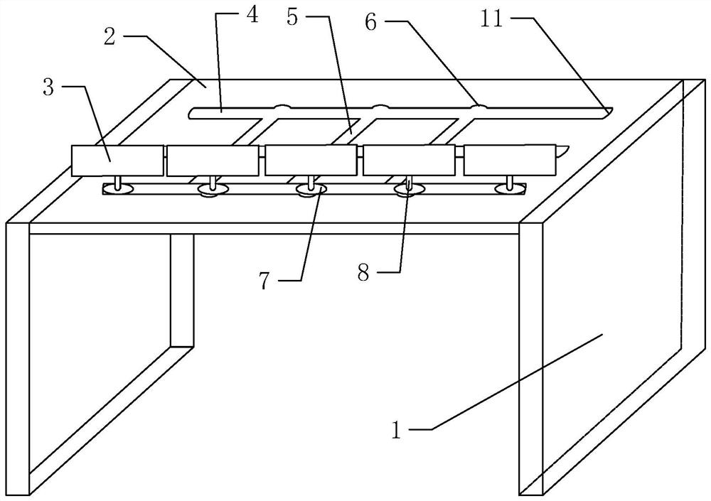 Virtual simulation experiment device capable of realizing multi-angle display