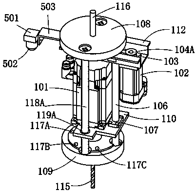 End effector for forming holes for aircraft assembly and using method thereof