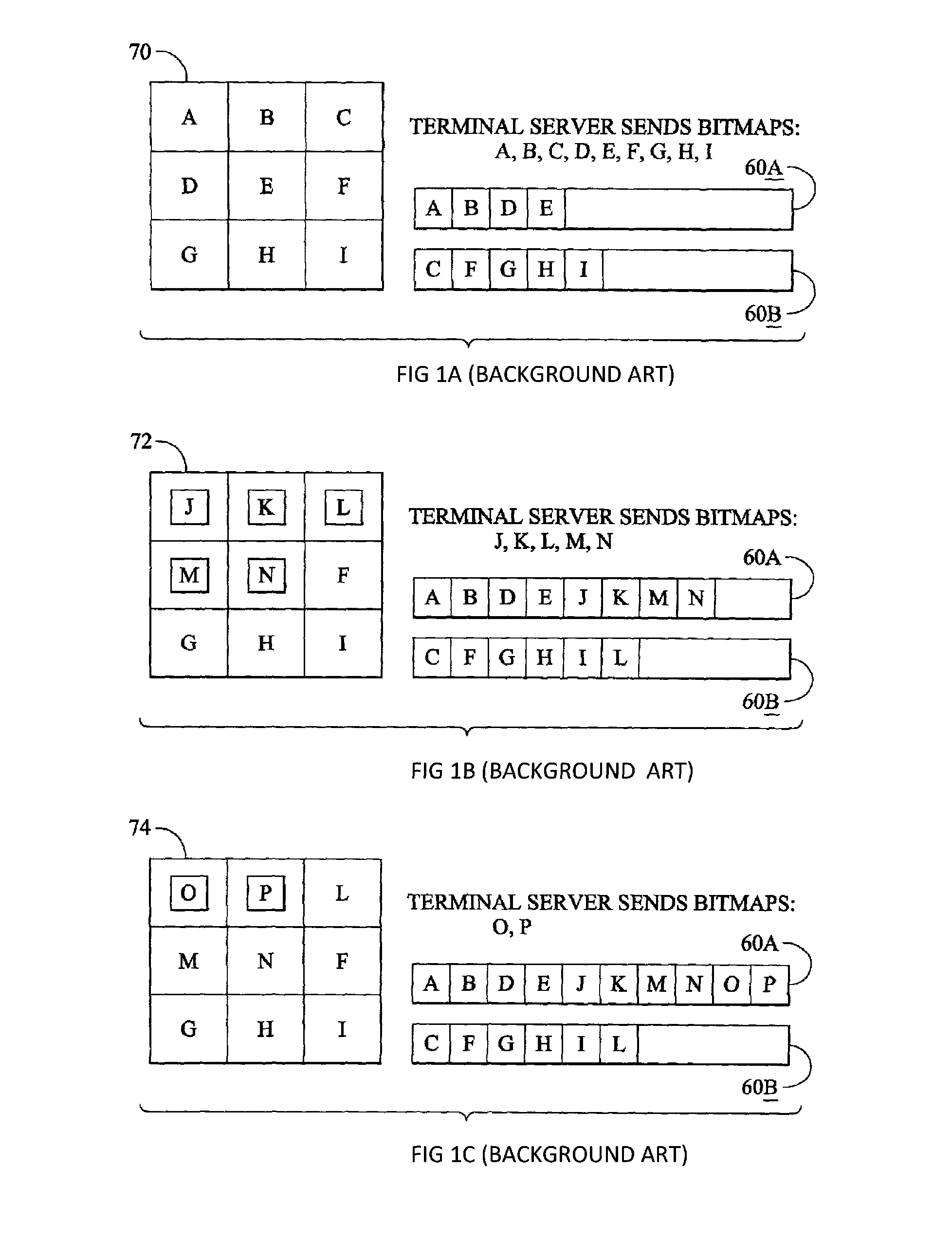 Method for transmitting video signals from an application on a server over an IP network to a client device