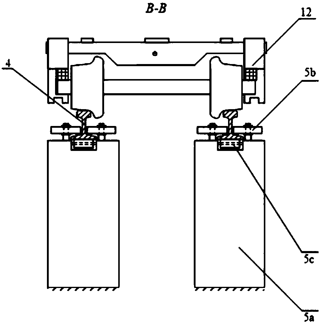 A test bed for dynamic characteristics of geometric irregularities of railway tracks