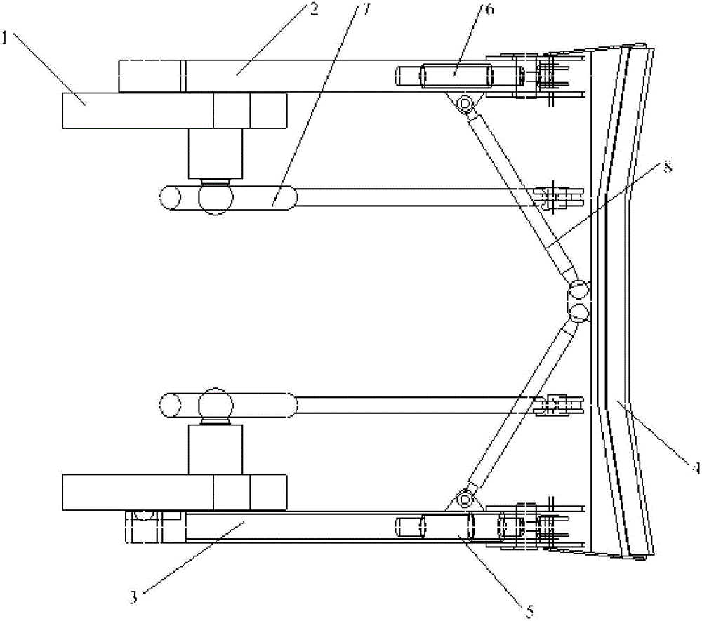 Abnormal-shaped bulldozing working device