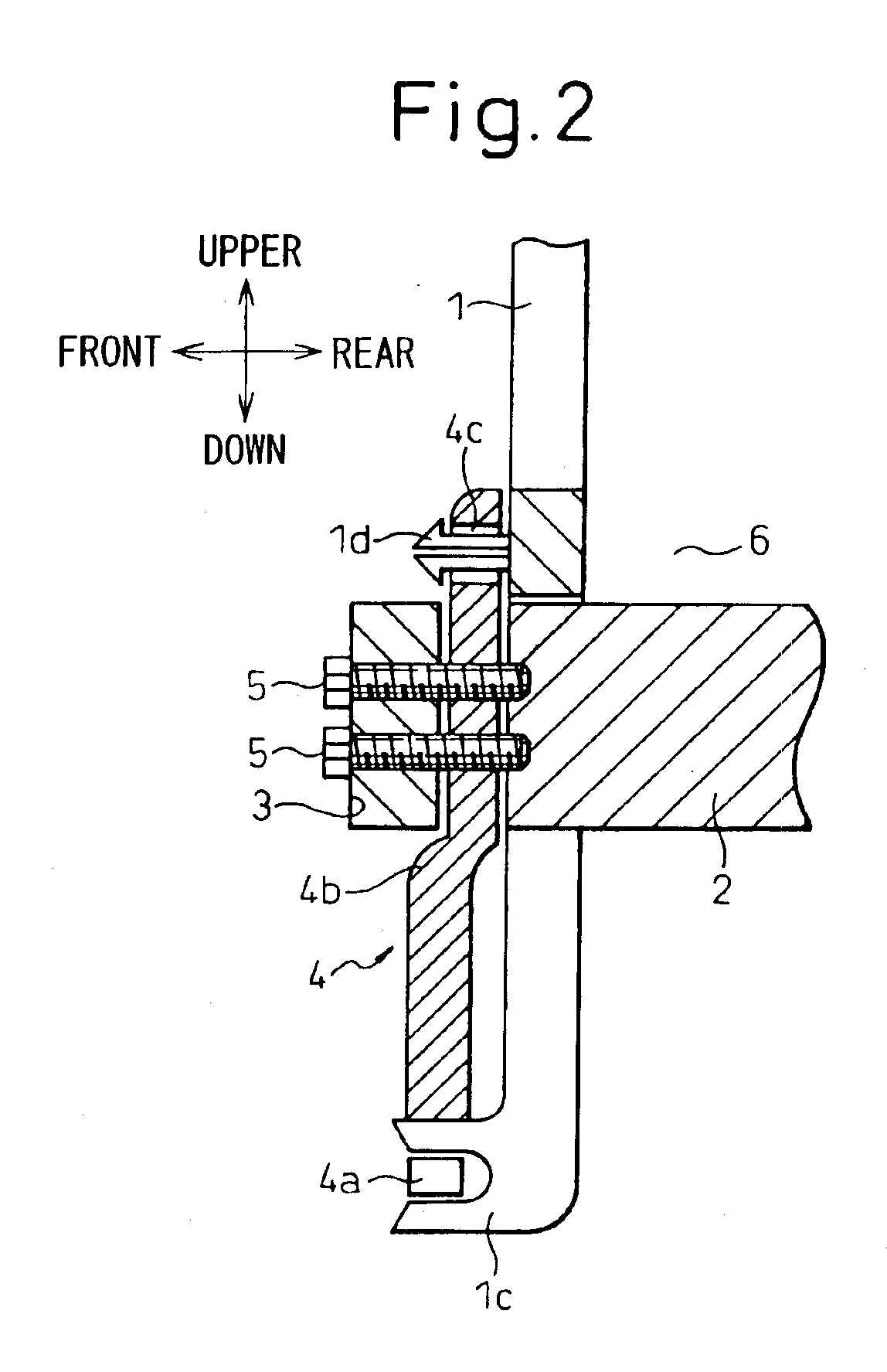 Vehicle front end structure