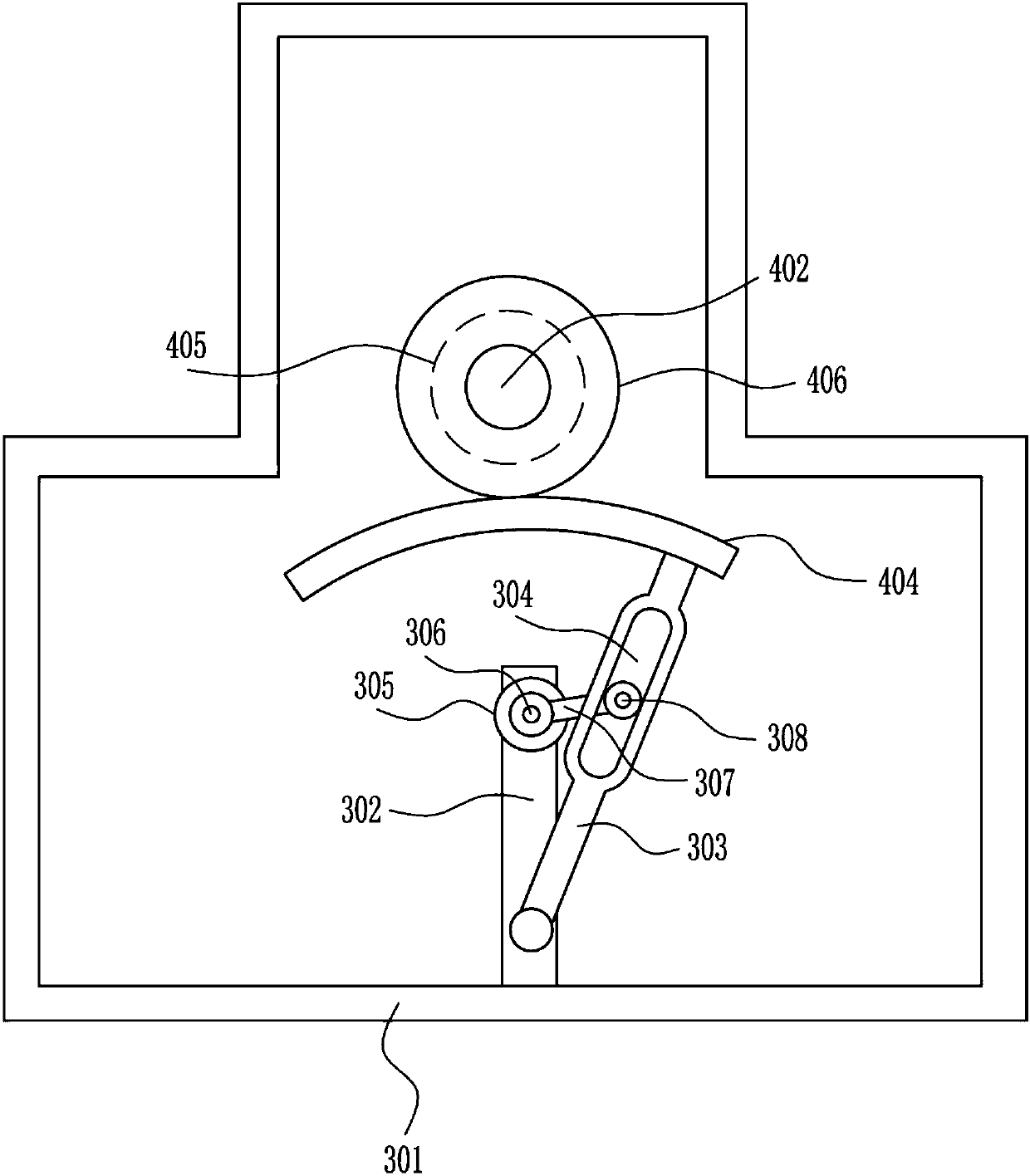 Device for recycling waste tools of power grid structure