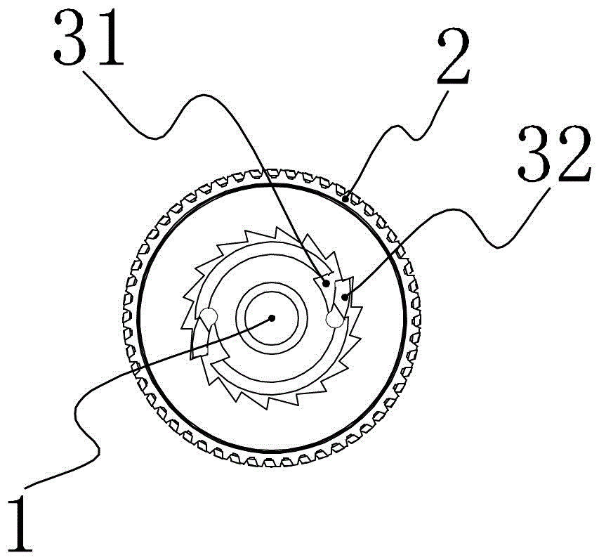 One-way transmission electric vehicle power device