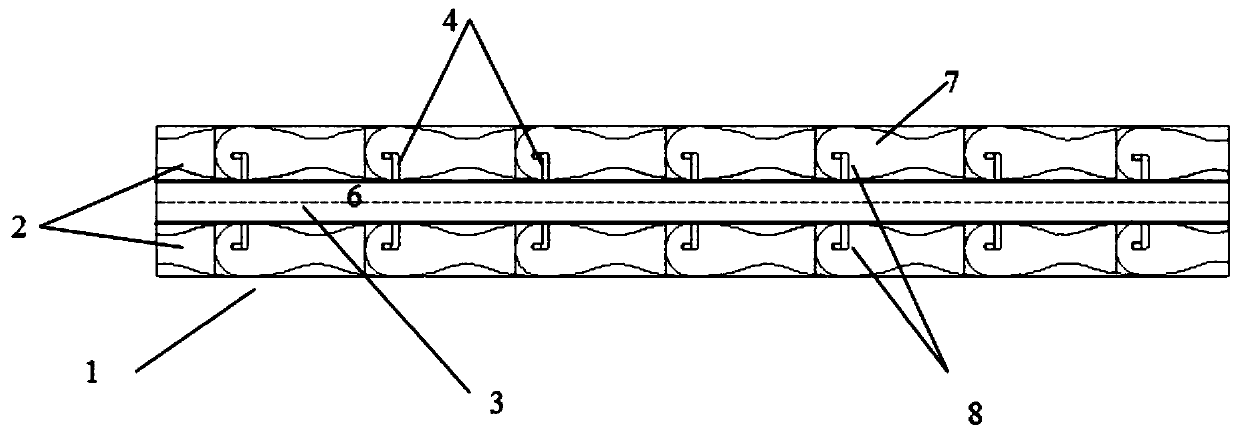 Active washboard fluidized bed pipeline for powder material transportation and method of use thereof