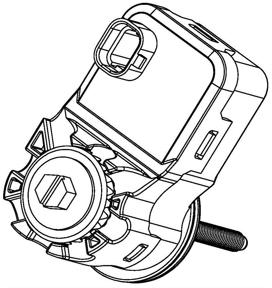 Automotive light dimming motor