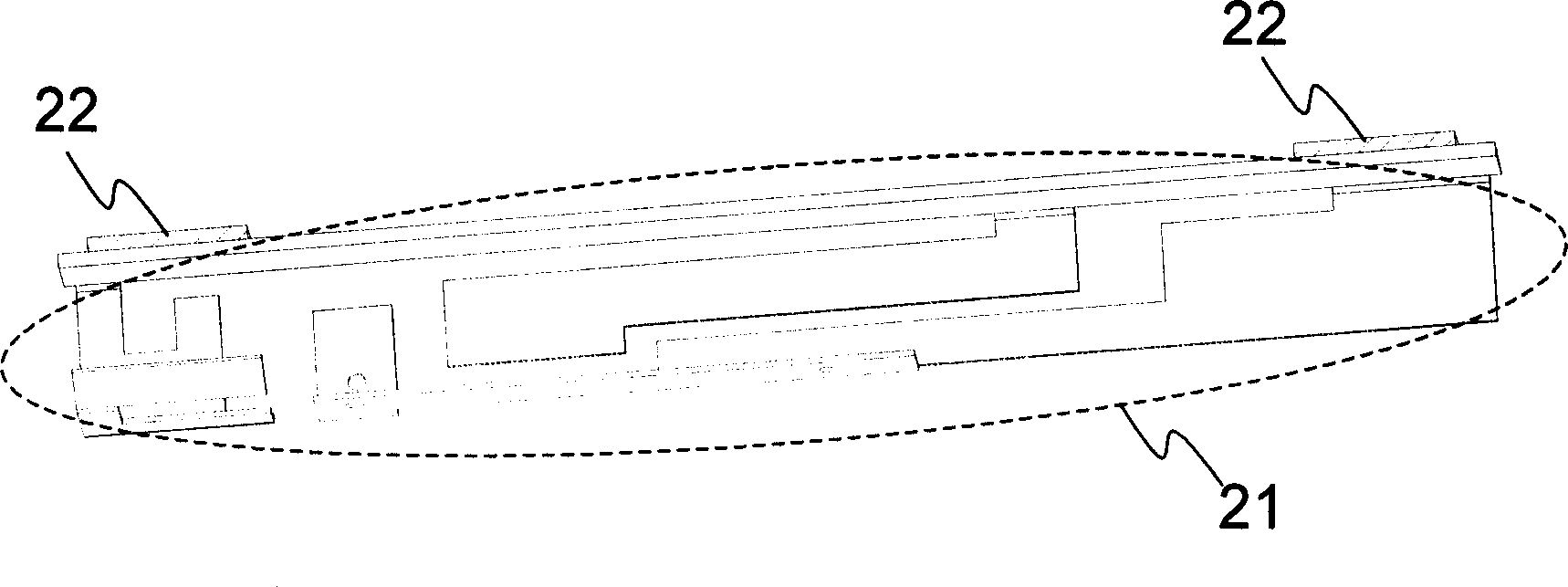 Antenna earthing structure