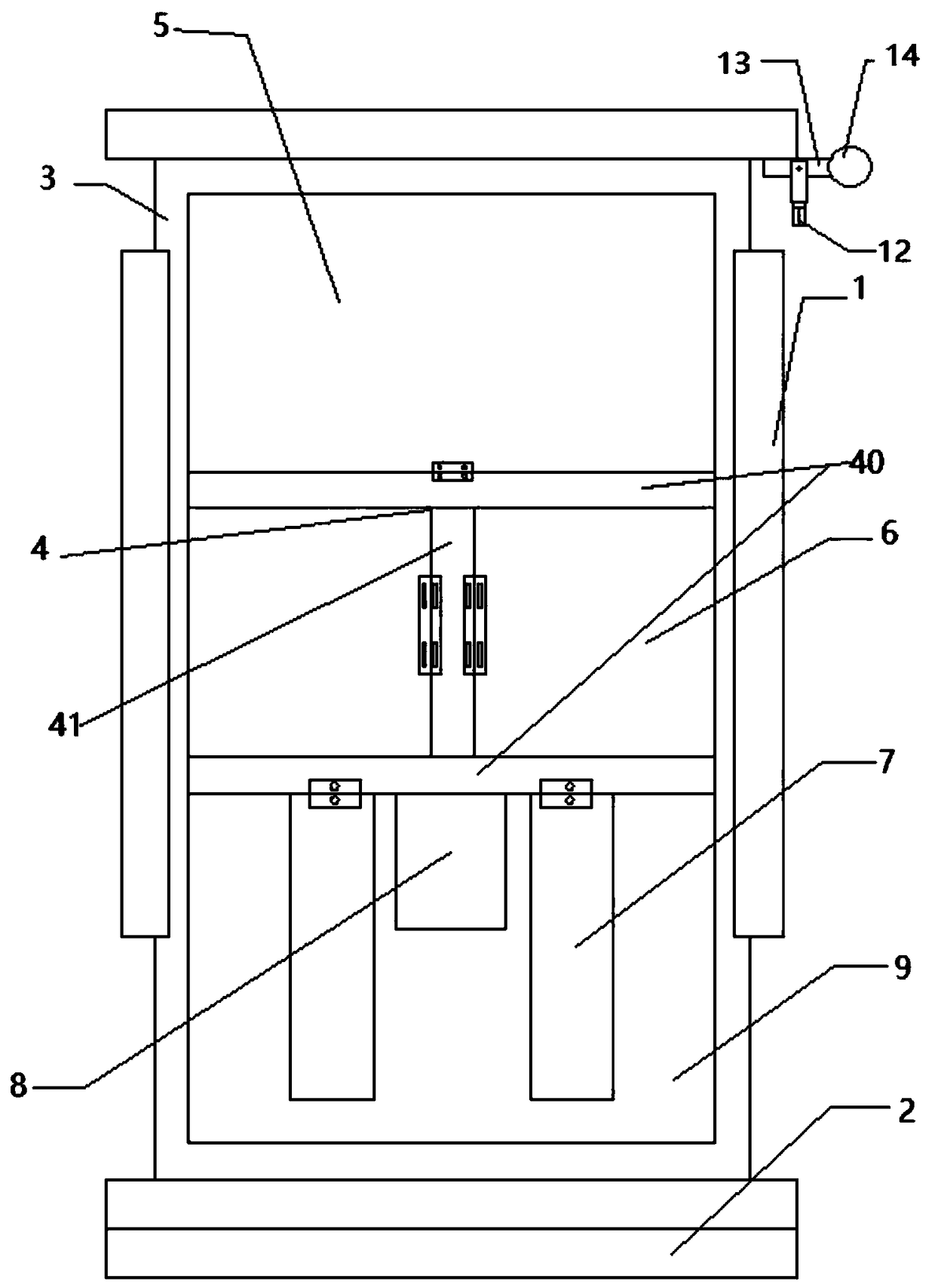 Multifunctional electric sickbed