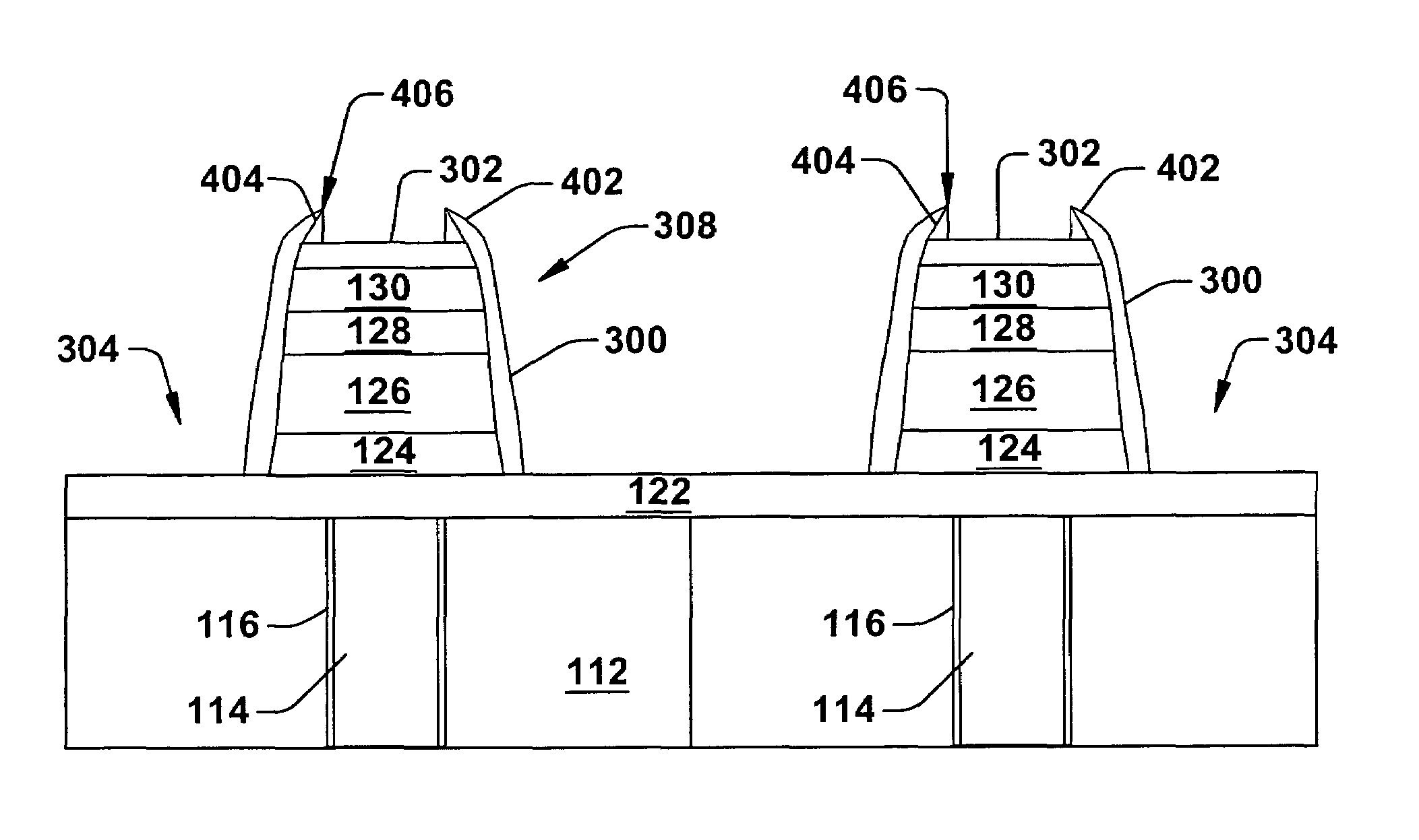 FeRAM capacitor stack etch