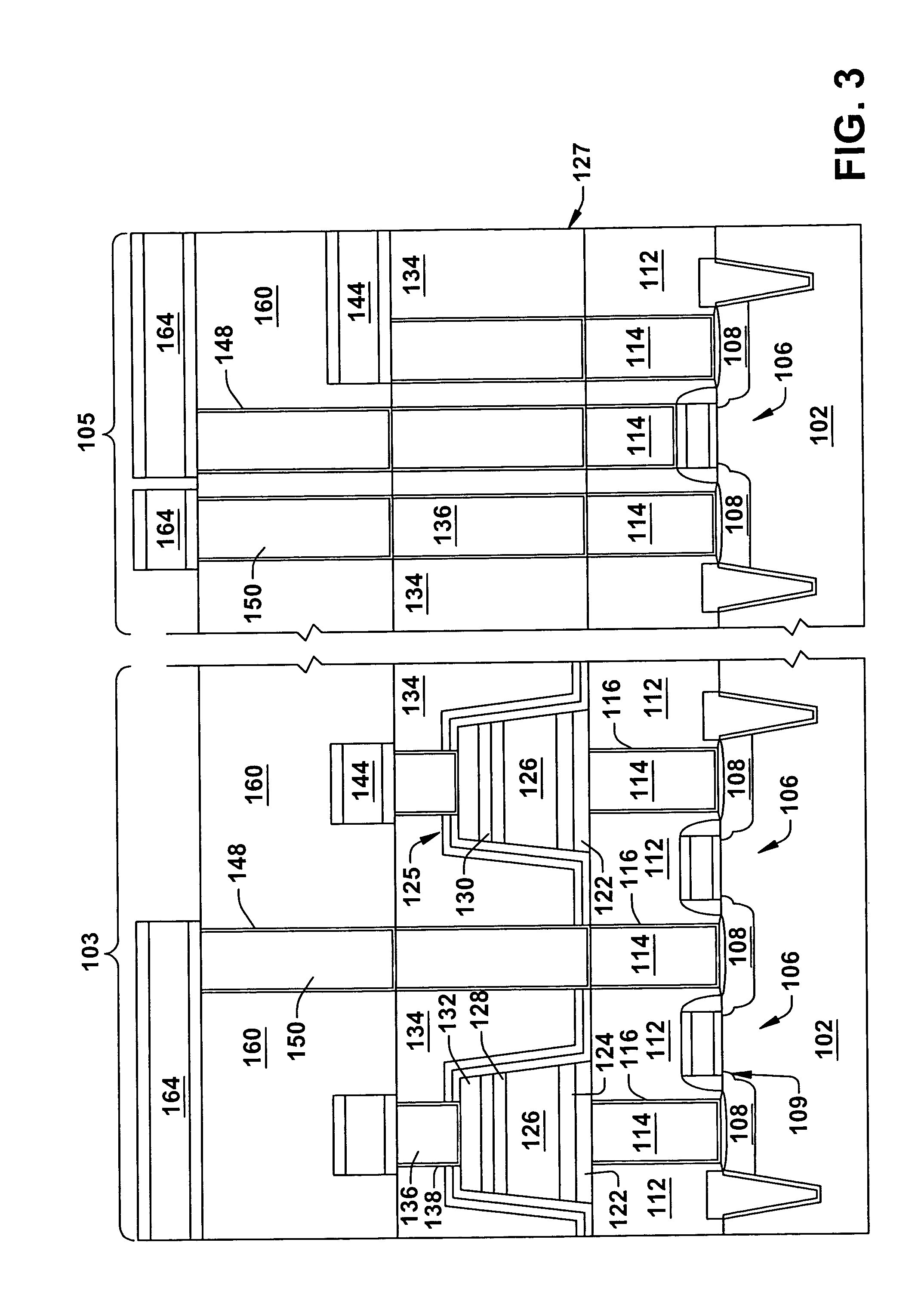 FeRAM capacitor stack etch