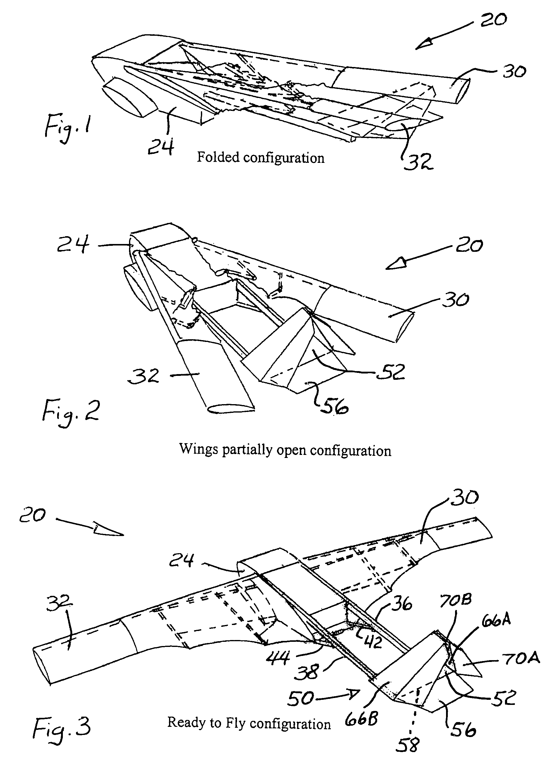 Aircraft with foldable tail assembly