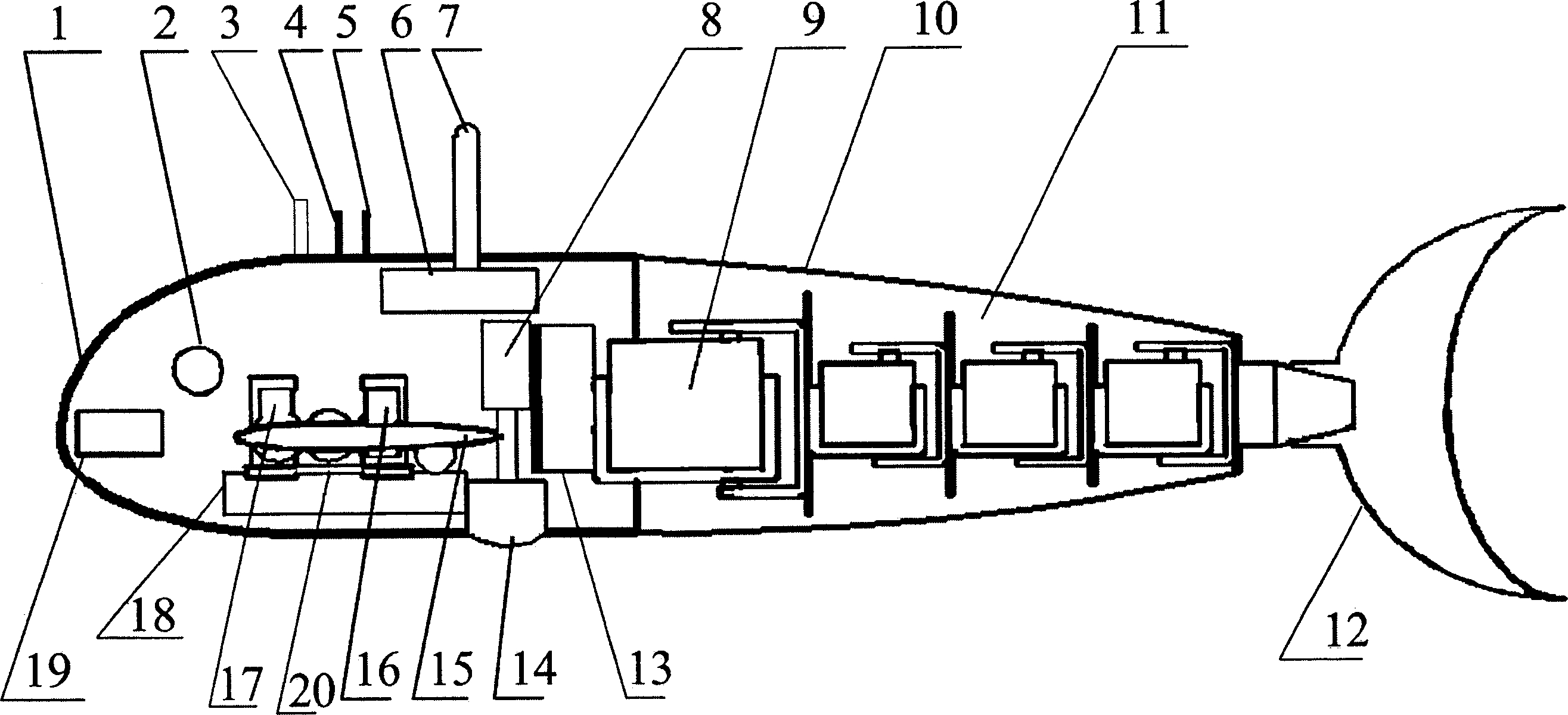 Biomimetic machine fish in multiple modes