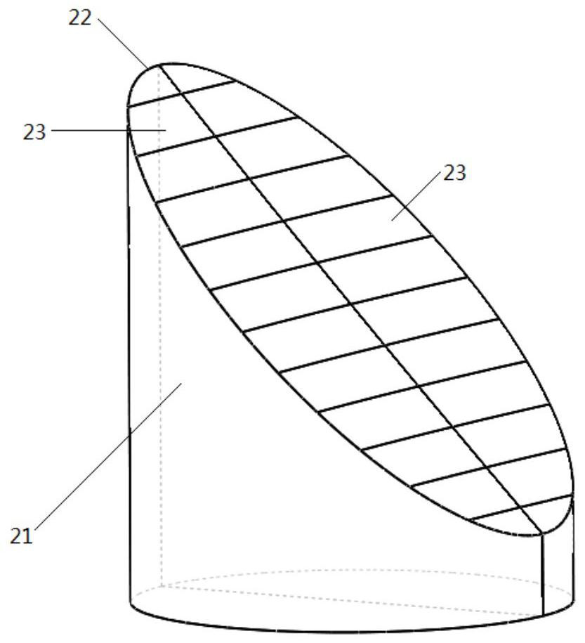 Reflection-type homogenizing mirror for generating flat-top-like rectangular light spots and homogenizing system