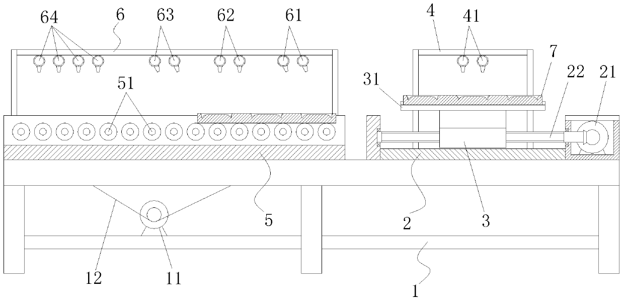 Anti-glare surface treatment equipment for special-shaped glass cover with inclined angle