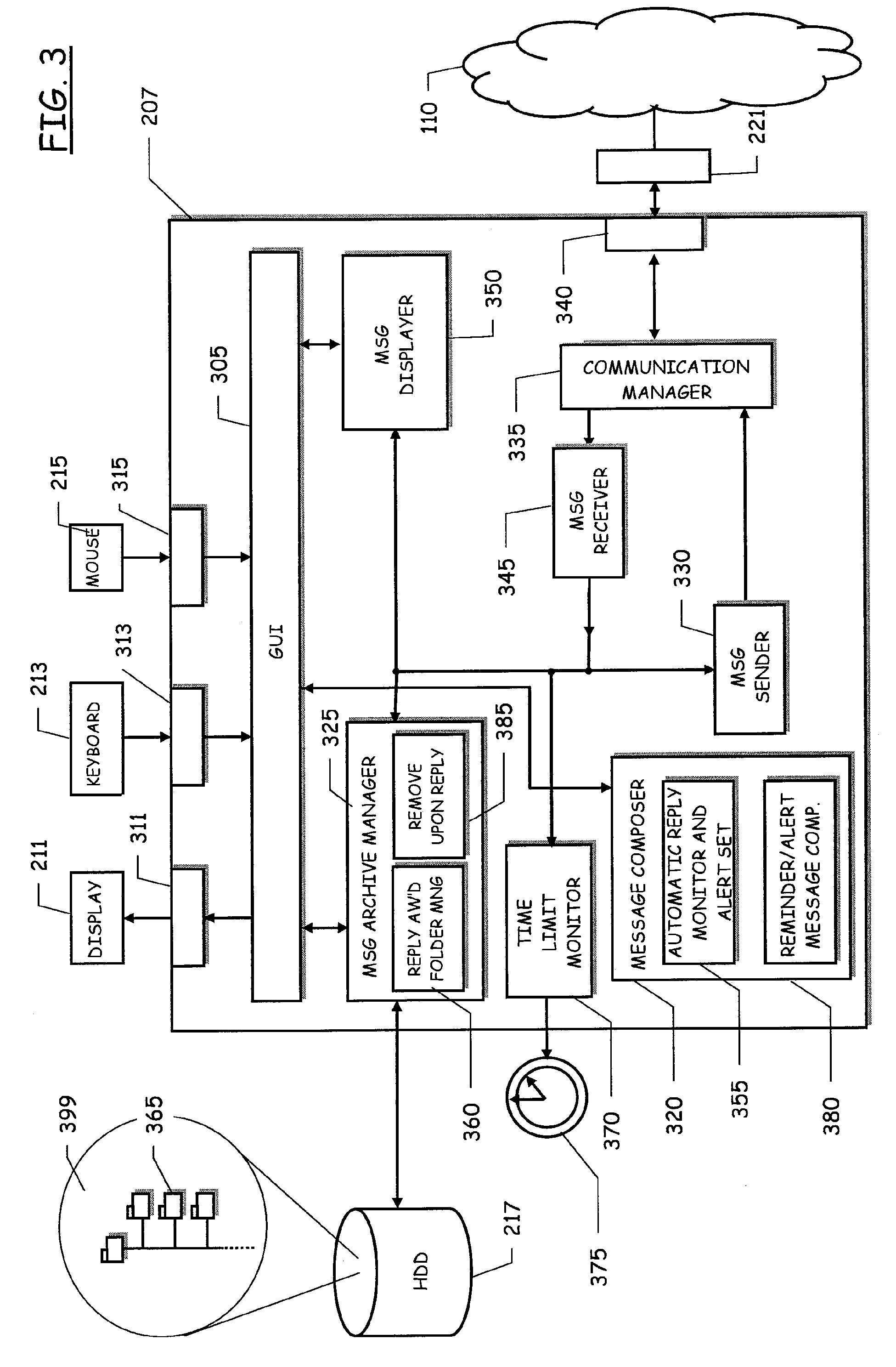 Electronic mailing method, system and computer program