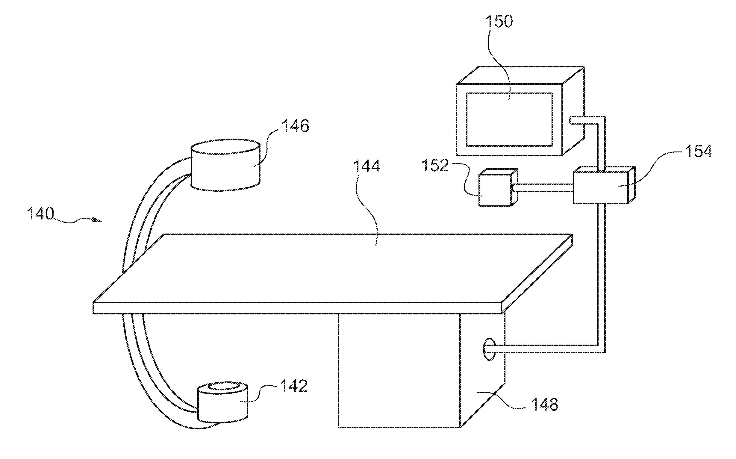 Flow sound in x-ray examination