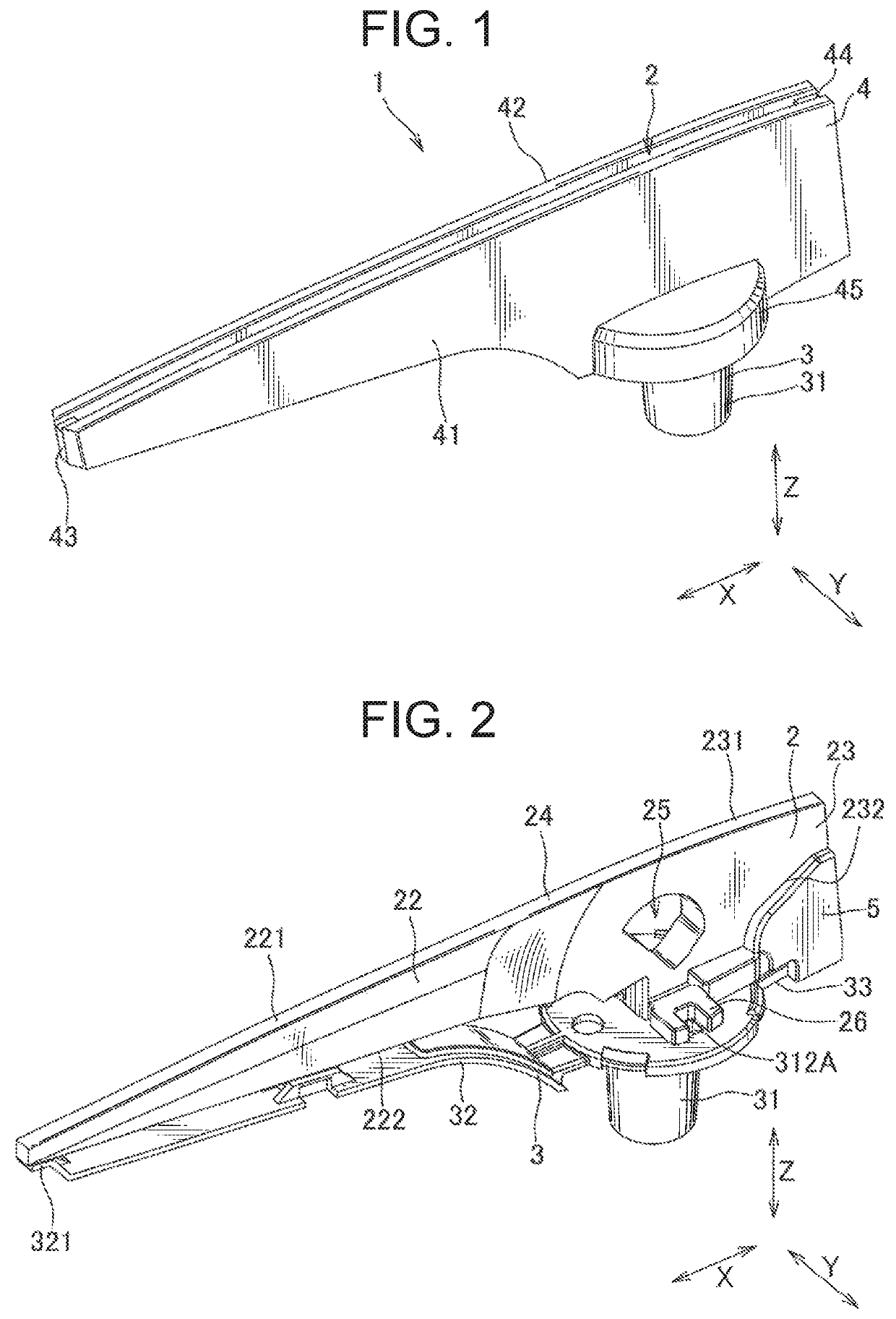 Light guide pointer and light emitting pointer device