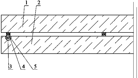 Planar toughened vacuum glass welded through metal solder by means of microwaves with edges being sealed by grooves