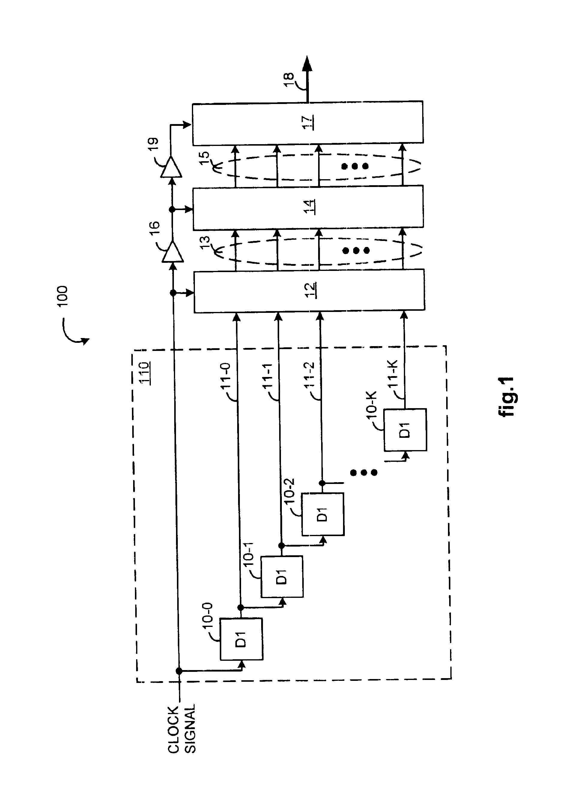 Clock processing logic and method for determining clock signal characteristics in reference voltage and temperature varying environments